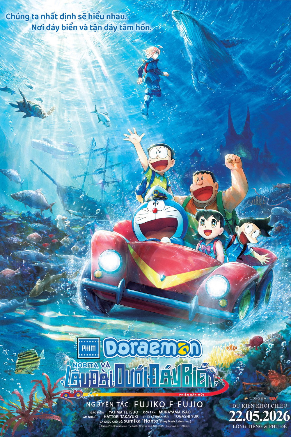 Xem Phim Doraemon: Nobita và Lâu Đài Dưới Đáy Biển (Phiên bản mới) Vietsub HD Online